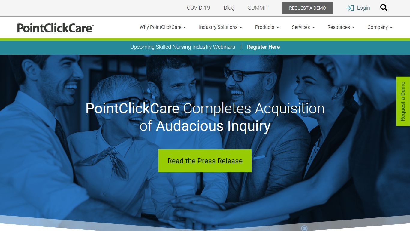 Cloud-Based Healthcare Software Provider - PointClickCare